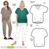 Style Arc Sewing Pattern - Daphne Tunic (Sizes 04-16)