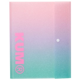 Raymay Fujii File KUM Sparkle Multi File A4 Pink KM1364P
