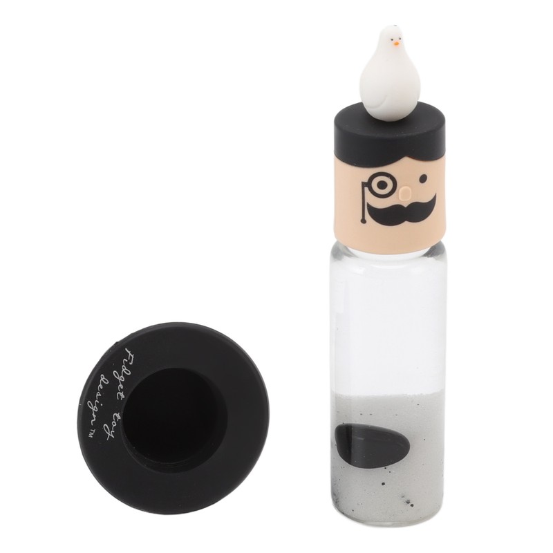 Ferrofluid Display Toy Magnetic Liquid Stress Relief Educational Cylindrical Ferrofluid