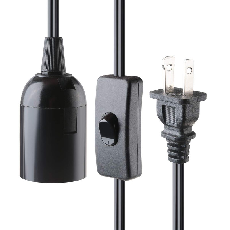 2-Pack Extension Hanging Lantern Cord Cable UL 375W with E26