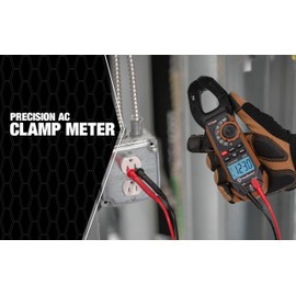 Southwire - 65031640 CLAMP METER, 400A AC/DC 21530T,Black/Brown