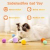 BaiKevin Low Noise Interactive Cat Ball Launcher Gun, 1 Noise-Reduced