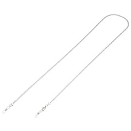 Pearl SST-3 050850 Glasses Chain, Glasses Strap, 27.6 inches (70 cm), Stainless Steel, Anti-Slip Glasses Band, Made in Japan, Silver