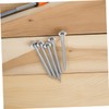 CAXUSD 6pcs Low Profile Stainless Steel Survey Markers Durable Heavy