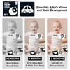 Cosmeria Baby Contrast Cards 20 Pieces - Black and White