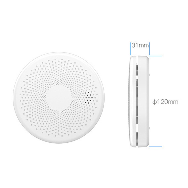 Tuya WiFi 2 In 1 Intelligent Smokes Carbon Monoxide Detector