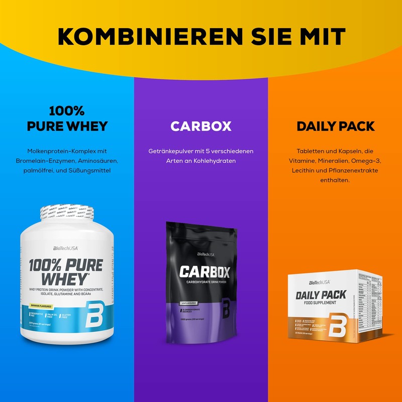 BioTechUSA BCAA + Glutamine Zero Flavoured Drink Powder with BCAA