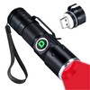DARKDAWN Redlight Flashlight Rechargeable USB, LED Mini Red Light Flashlights