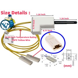 PP200 HA1000 PP200SC Hot Surface Igniter For Desa Reddy Master Heater Hsi PP200 71-052-0700