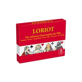 Loriot Rommekarten 2x52 Karten