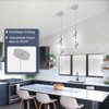 Modern Led Pendant Light Fixtures,6000K Cool White Spiral Led Pendant