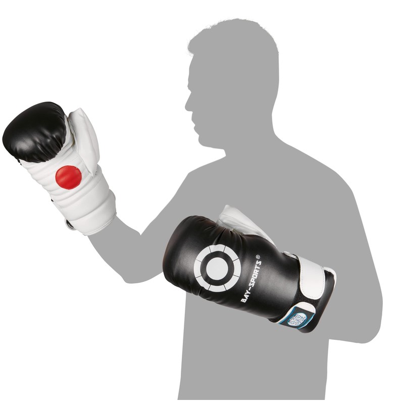 BAY® HIT POINT Boxing Gloves / Pads 2 in 1