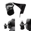 TCMT Rear Drink Cup Holder Passenger Fit For Harley Electra