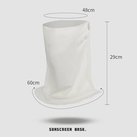 VEVE & MIKI Cooling Mask, Absorbent, Quick Drying, 3D Structure, UV Protection, Sunburn Prevention, Anti-Bacterial, Sweat Absorbent, Quick Drying, 3D Mask, Washable, Sports Mask, Cool, Summer