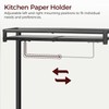 MAHANCRIS Bakers Rack with Storage, Microwave Stand with Paper Holder,