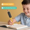 ELETIUO 5-Pack Weighted Pencil Grips – 1oz Silicone Handwriting Aid