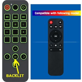 Replacement Remote Control for VANKYO Leisure 470 430 V600 Video Projector (with Mounting Bracket)