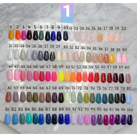 Basic one color tip (10 pieces) Colorful restaurant - long stiletto / 기본 원컬러팁 (10피스) 컬러 맛집 - 롱스틸레토