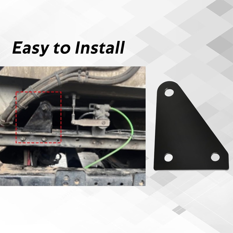 KPALAG Bracket Cab, Black Mounting Plate Bracket Cab Compatible with