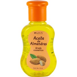 Azus, Aceite de Almendras, Grado Cosmético, Excelente humectante que ayuda a mantener la piel suave, flexible y radiante, Remueve Maquillaje Naturalmente, Con Vitamina E que ayuda a proteger su piel contra el daño causado por los radicales libres, ayuda 