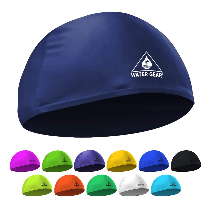 Water Gear Synthetic Fiber Swim Cap - Comfortable and Durable