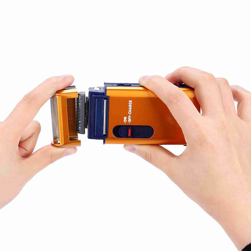 Men Rechargeable Shaver Electric Razor Sideburn Trimmer Classical Beard Shaver