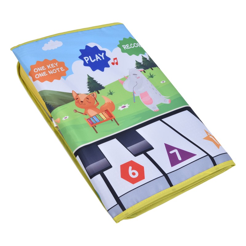 Children's Music Mat Interesting Prevent Slipping Stable Foldable Keyboard Dance