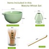 Kryvora Matcha Tea Set: Green, 4-Piece Kit - Bamboo &