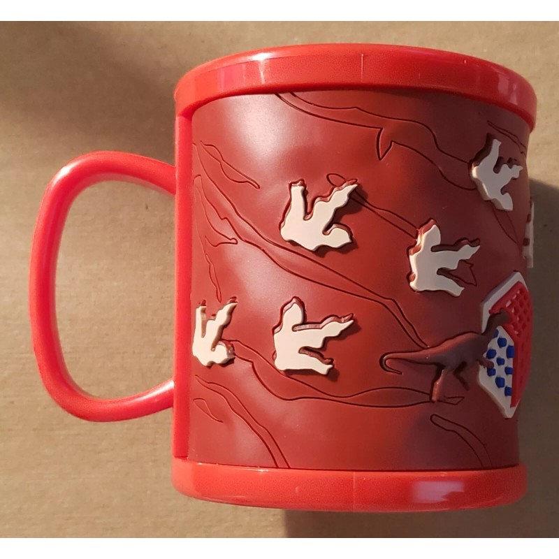 STRIKE ZONE Dinosaur CUP - RED DINOSAUR DISCOVERY CENTER