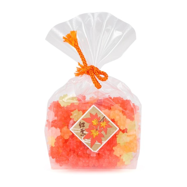 Japanese snakcs Konpeito Candy Flower Shapes Bag (Japanese Maple)
