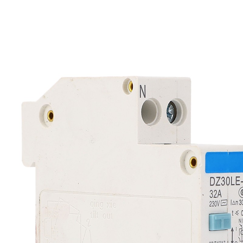 Leakage Protector Miniature Circuit Breaker DZ30LE‑32 Mini 1 Pole DIN