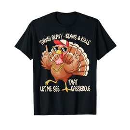 Men Thanksgiving Turkey Gravy Funny Thanksgiving Women Kids T-Shirt