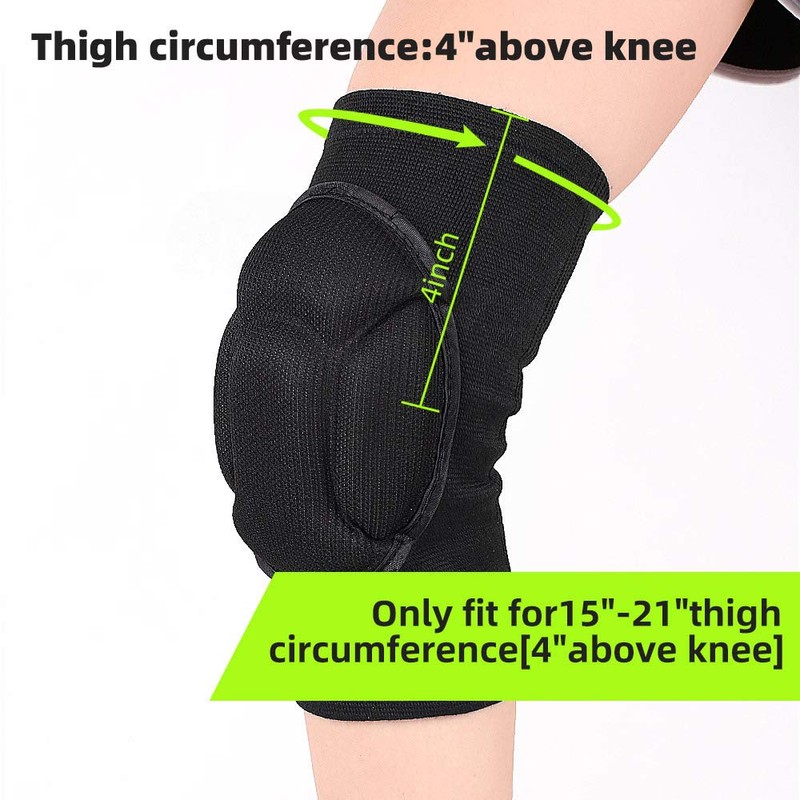 Protective Knee Pads, Thick Sponge Collision Avoidance Knee Sleeve Anti-Slip,