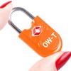 OW-Travel Lock with Key Suitcase Lock Padlock Luggage Lock Security