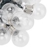 20LEDs G50 Solar Bulb Light String Outdoor Waterproof for Garden