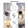 Flexible Pendant Light Crossbar Kit, Ceiling Light Mounting Plate Fixture