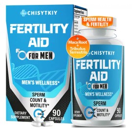 Suplemento Fertilidad Masculina 90 Cpsulas con Maca Zinc y Tribulus                                                                                   