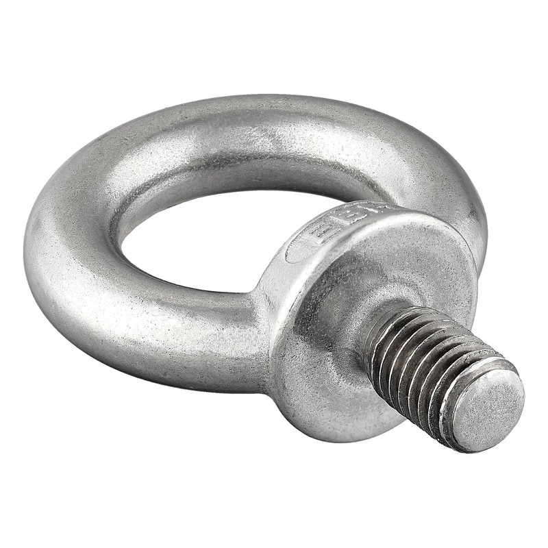 Eye Bolt Similar to DIN 580, Cast and Polished Stainless