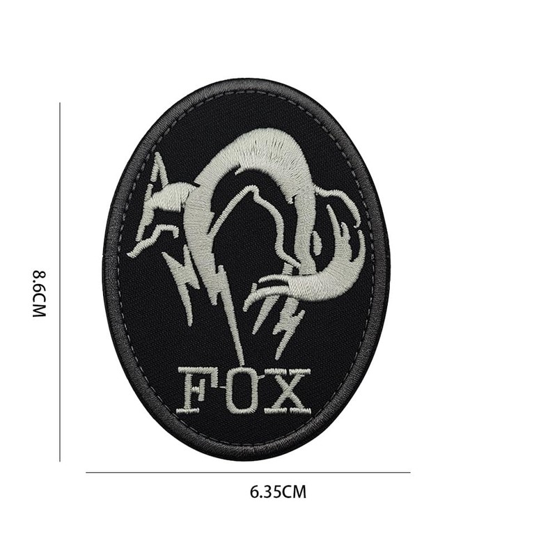PHOENIX IKKI Metal Gear Fox Hound Military Cosplay Airsoft Embroidery
