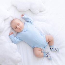 ZERULETS Baby Boys Girls Socks Newborn Thick Terry Warm Socks 10 Pairs Toddler Winter Cute Cotton Ankle Crew Socks for 6-12 Months