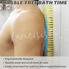 Wall Mounted Back Scrubber, Large Exfoliating Brush with Self Adhesive