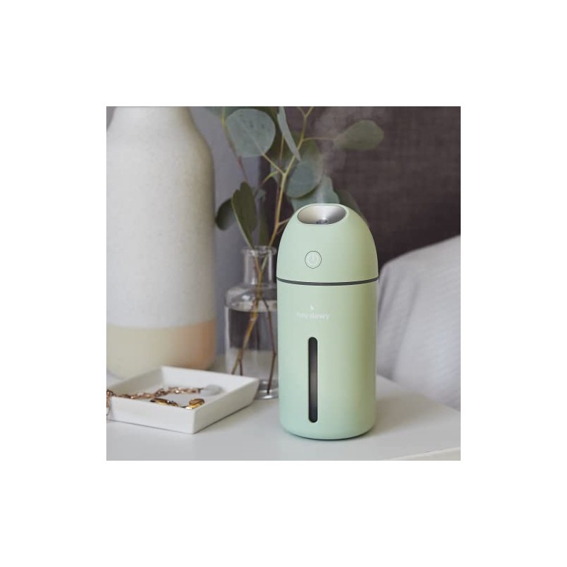Hey Dewy Wireless, Rechargeable, Self-Care, Skin-Nourishing, Hydrating, Portable Cool Mist