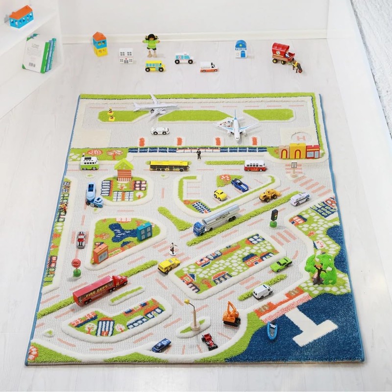 IVI Mini City 3D Play Rugs, X-Large