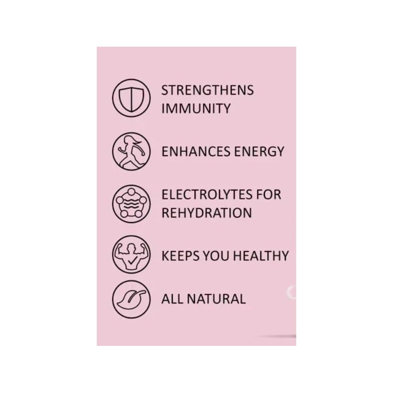 EnerVitamin C, Raspberry Flavor, 30 Packets/Sachets, 1000mg