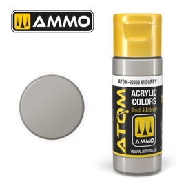 (MIG AMMO)CG20003 Atom Color Mid Grey / (MIG AMMO)CG20003 아톰컬러 미드 그레이
