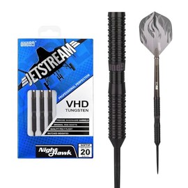 ONE80 Jetstream Night Hawk 90% Steel Tip Darts 22 g