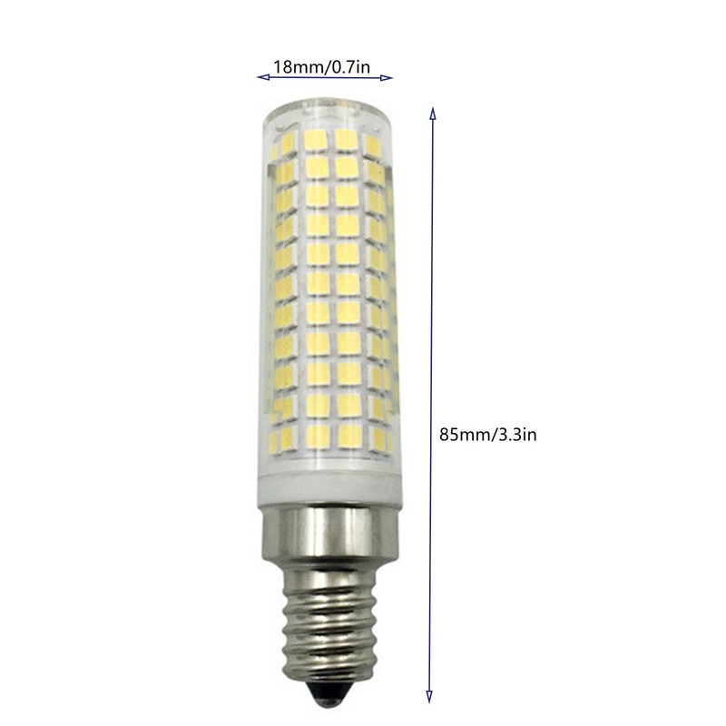 Lxcom Lighting 15W E12 LED Dimmable Corn Bulb-(4 Pack), 2835