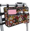 Walker Bag with Cup Holder for Folding Walkers Rollator Water