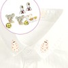 100PCS Pin Backs, Metal Locking Pin Backs, Brass Clutch for