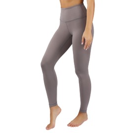 90 Degree By Reflex High Waist Squat Proof Interlink Leggings for Women - Iron - 1X